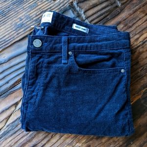 🐻 William Rast Corduroy Navy Blue Perfect Skinny Pants 31